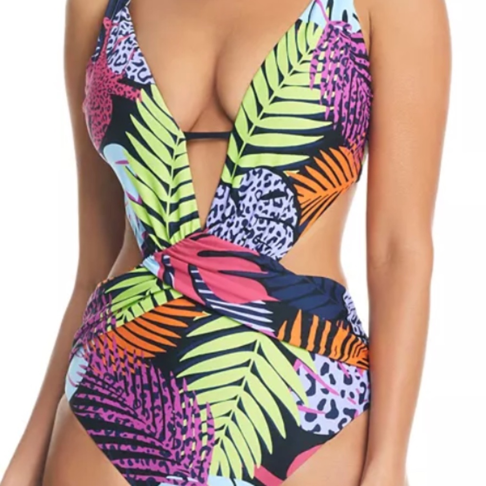NWT: bar iii one-piece/monokini swimsuit (XL)